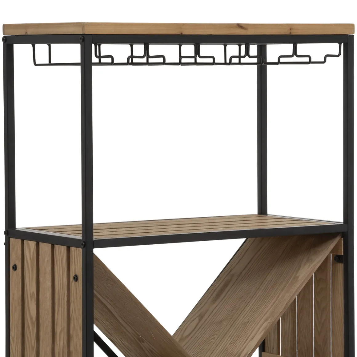 Mueble De Bar Bakos Con Botellero 160cm