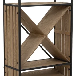 Mueble De Bar Bakos Con Botellero 160cm