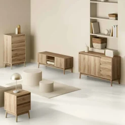 Mueble De TV Abana Beige