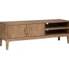 Mueble de tv SABOR marrón de madera acacia