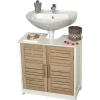 Mueble P/Lavabo C/2 Puertas 70x60x30Cm