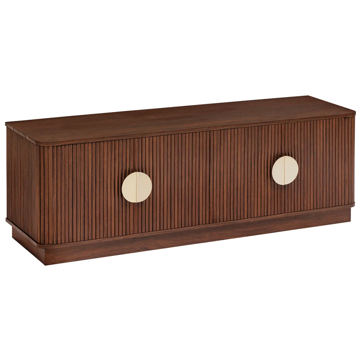 Mueble TV WANY marrón oscuro