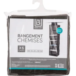 Organizador Armario Colgante C/6 Comp.