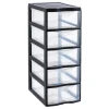 Organizador C/5 Cajones Transparente