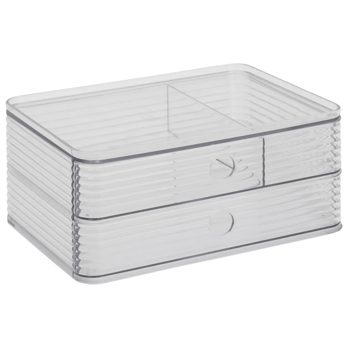 Organizador con 2 cajones GAMME PLASTOR 10x23,3x16