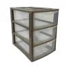 Organizador con 3 cajones MONZA taupe