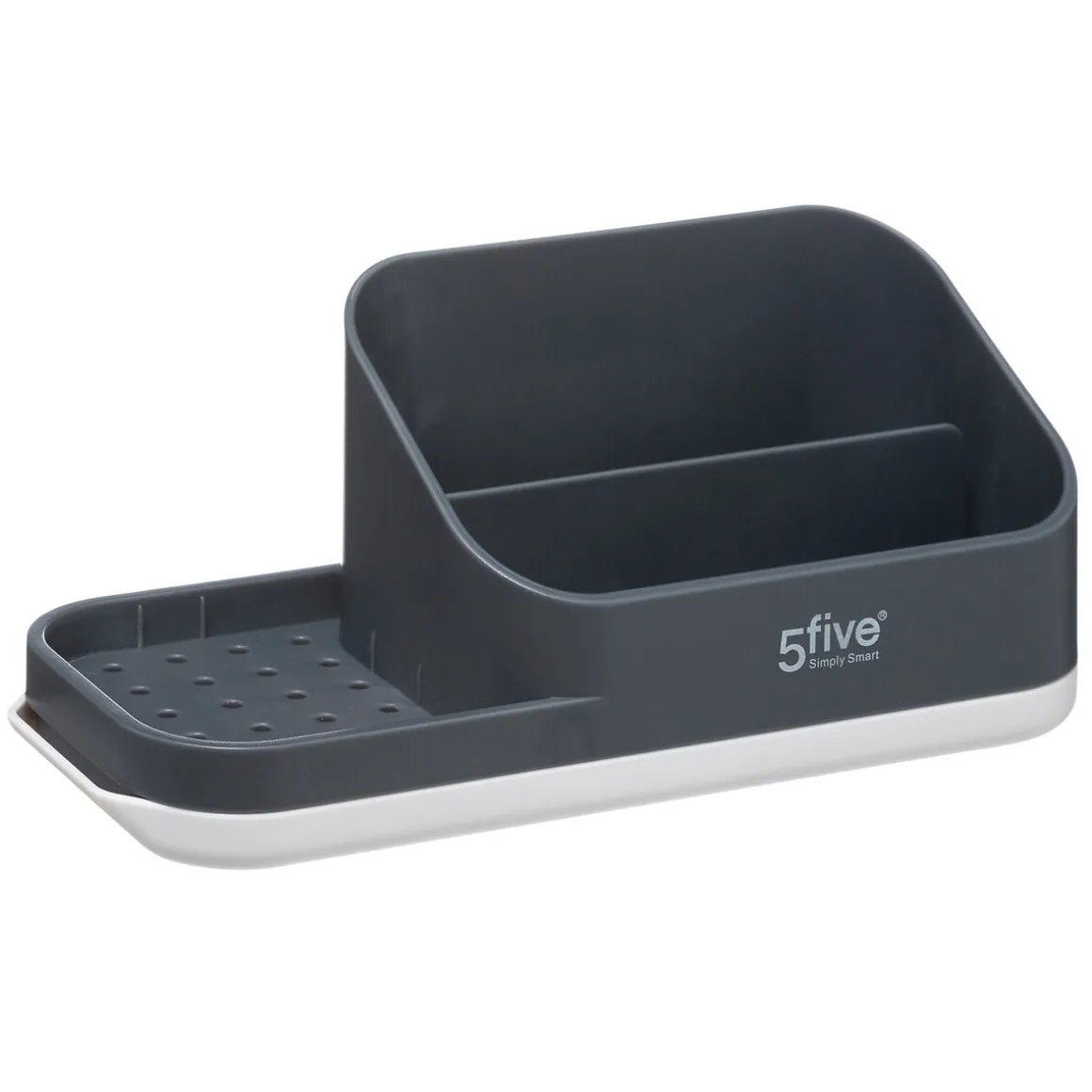 Organizador Gris P/Encimera 21.4x10x15Cm