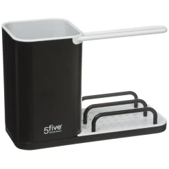 Organizador Negro P/Encimera 21x9x14.6