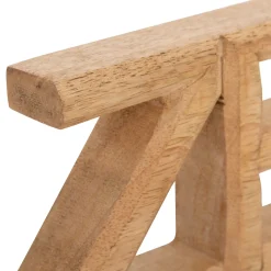 Palabra Decorativa de Madera Zen