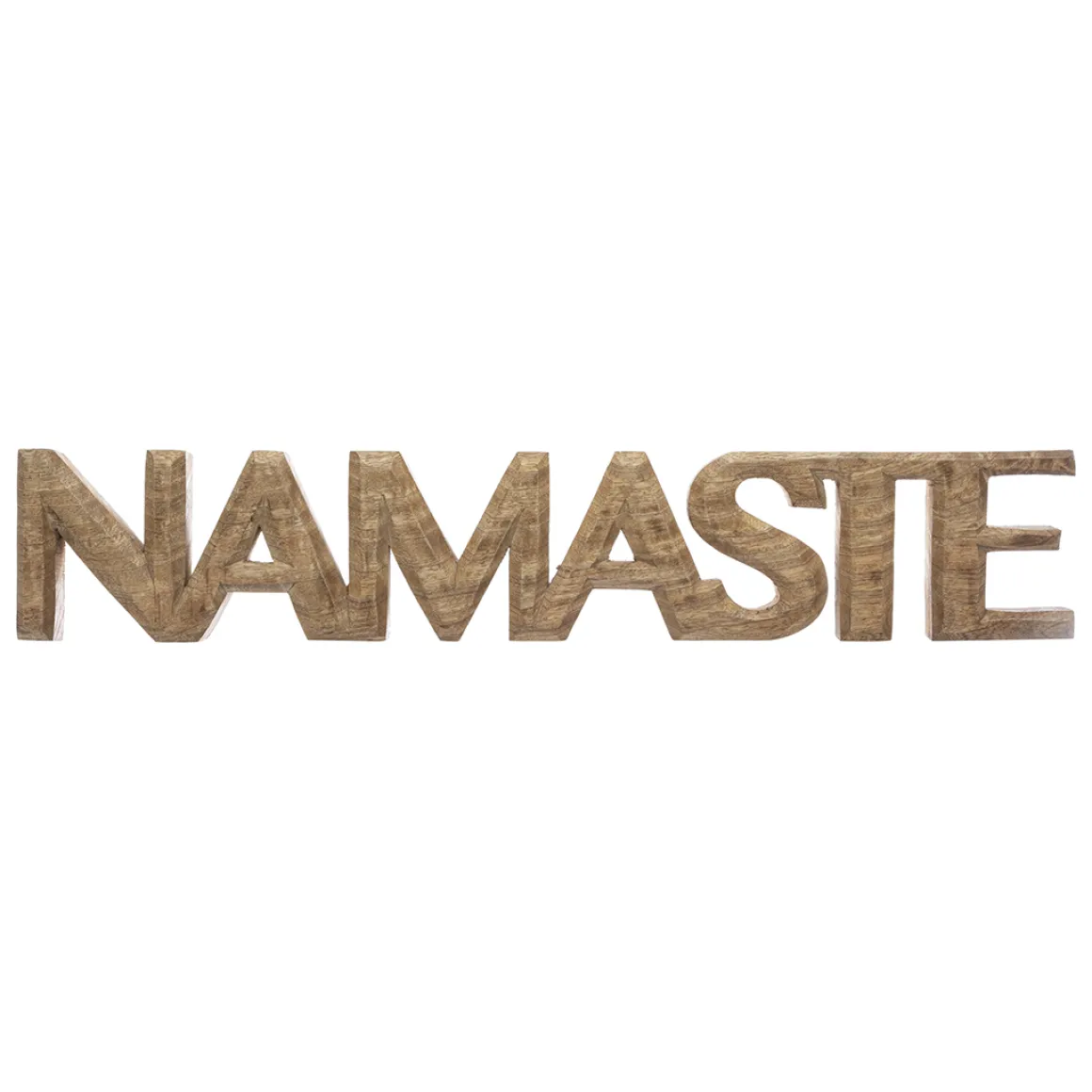 Palabra Decorativa Namaste 56x3.2x9.5Cm