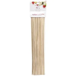 Palillos P/Barbacoa De Madera X100