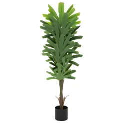 Palmera Bambú Verde 15x13x120Cm