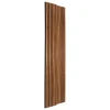 Panel decorativo COLVA marrón oscuro de mdf 240cm