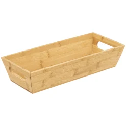 Panera De Bambú Marrón 33cm