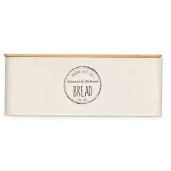 Panera de metal blanco 33x18x12cm