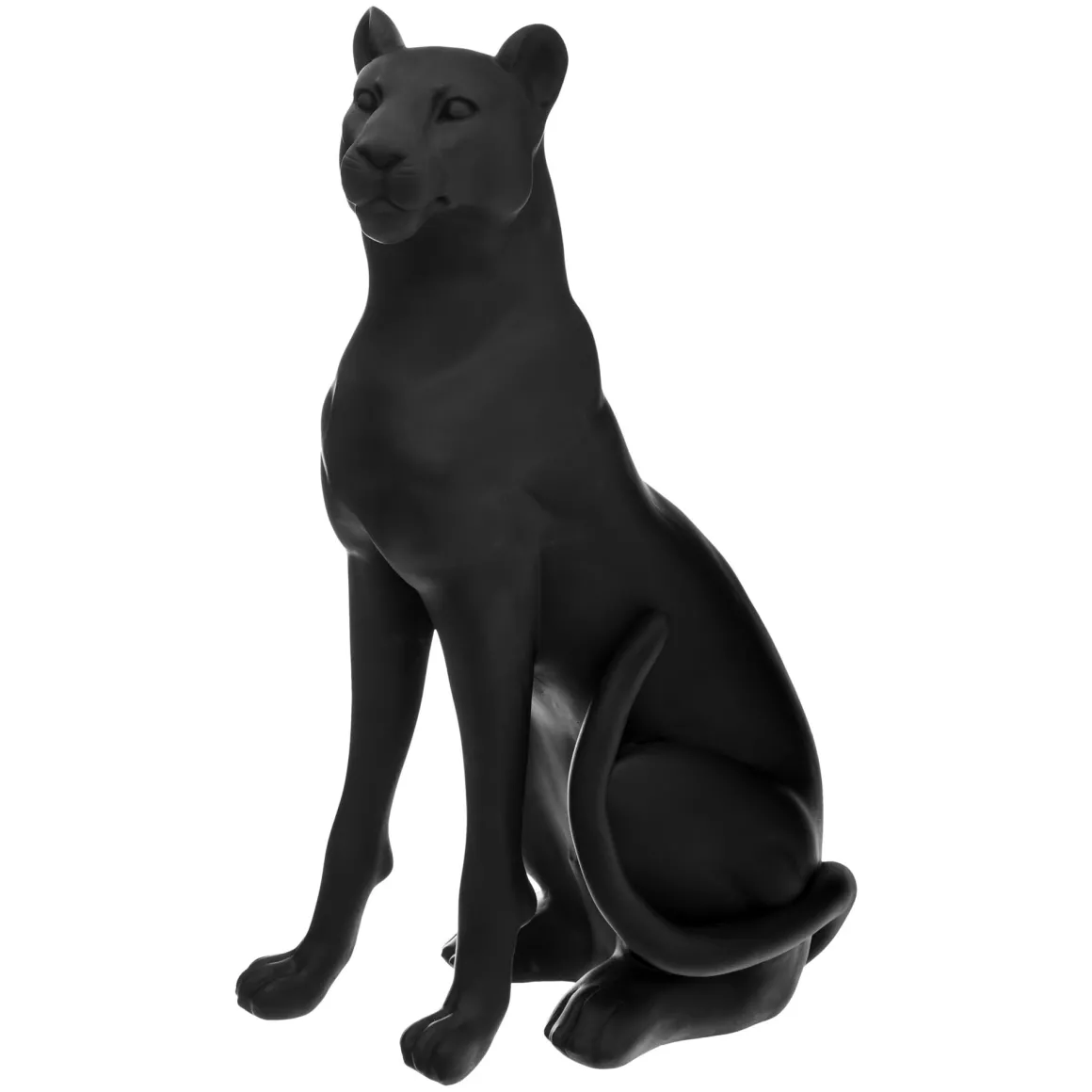Pantera Decorativa Resina 41.5x21x61.5Cm