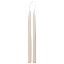 Paquete 2 Velas Candelabros Hugo Gris