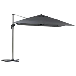 Parasol EQUADOR gris ardosia adonizado 3x4m