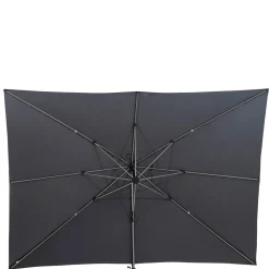 Parasol EQUADOR gris ardosia adonizado 3x4m