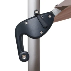 Parasol EQUADOR gris pardo adonizado 3x4m