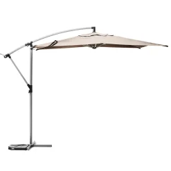 Parasol excéntrico MANOA beige ble 3m
