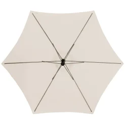Parasol excéntrico MANOA beige ble 3m