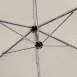 Parasol excéntrico MANOA beige ble 3m