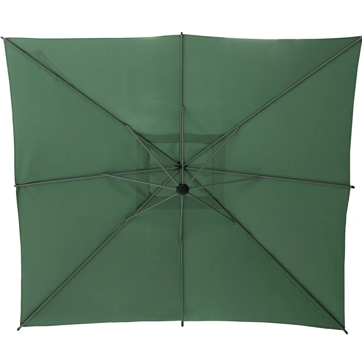 Parasol excéntrico MANOA verde oliva 2.5x2.5m