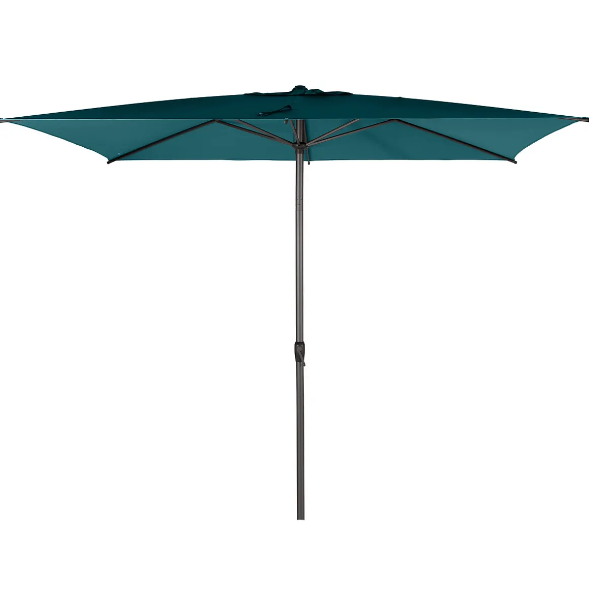 Parasol LOOMPA azul canard 2x3m