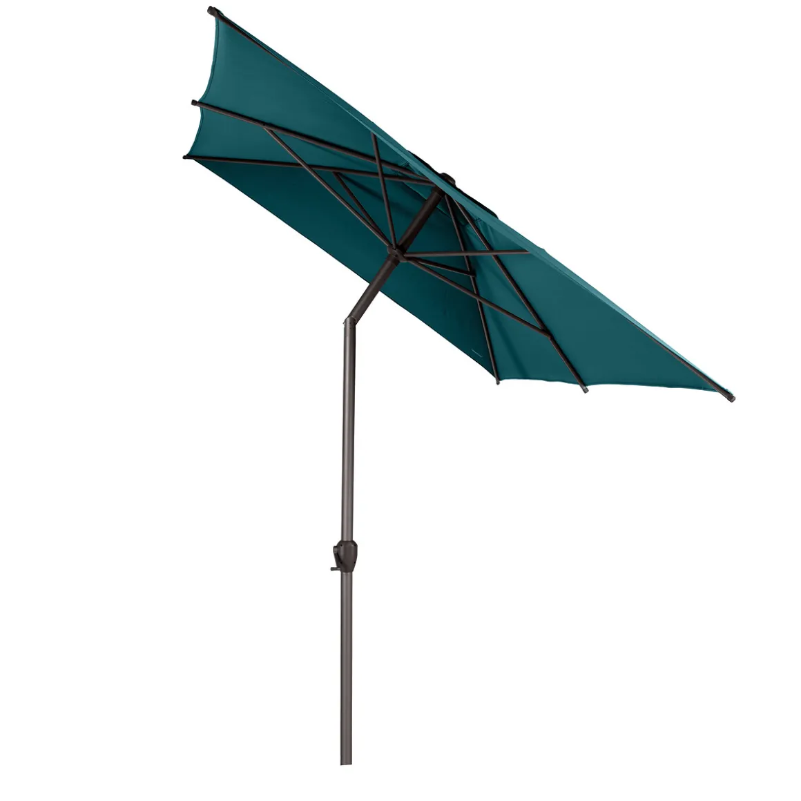 Parasol LOOMPA azul canard 2x3m
