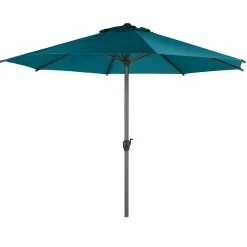 Parasol LOOMPA azul canard 3m