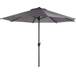 Parasol LOOMPA gris ardósia 3m