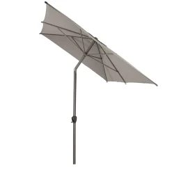 Parasol LOOMPA gris pardo 2x3m