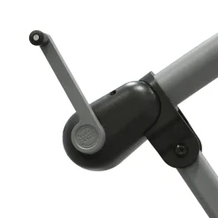 Parasol MANOA excéntrico azul canard 3m