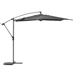 Parasol MANOA excéntrico gris ardósia 3m