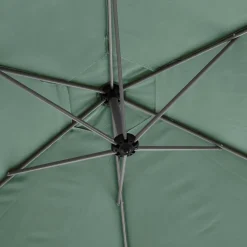 Parasol MANOA excéntrico verde oliva 3m
