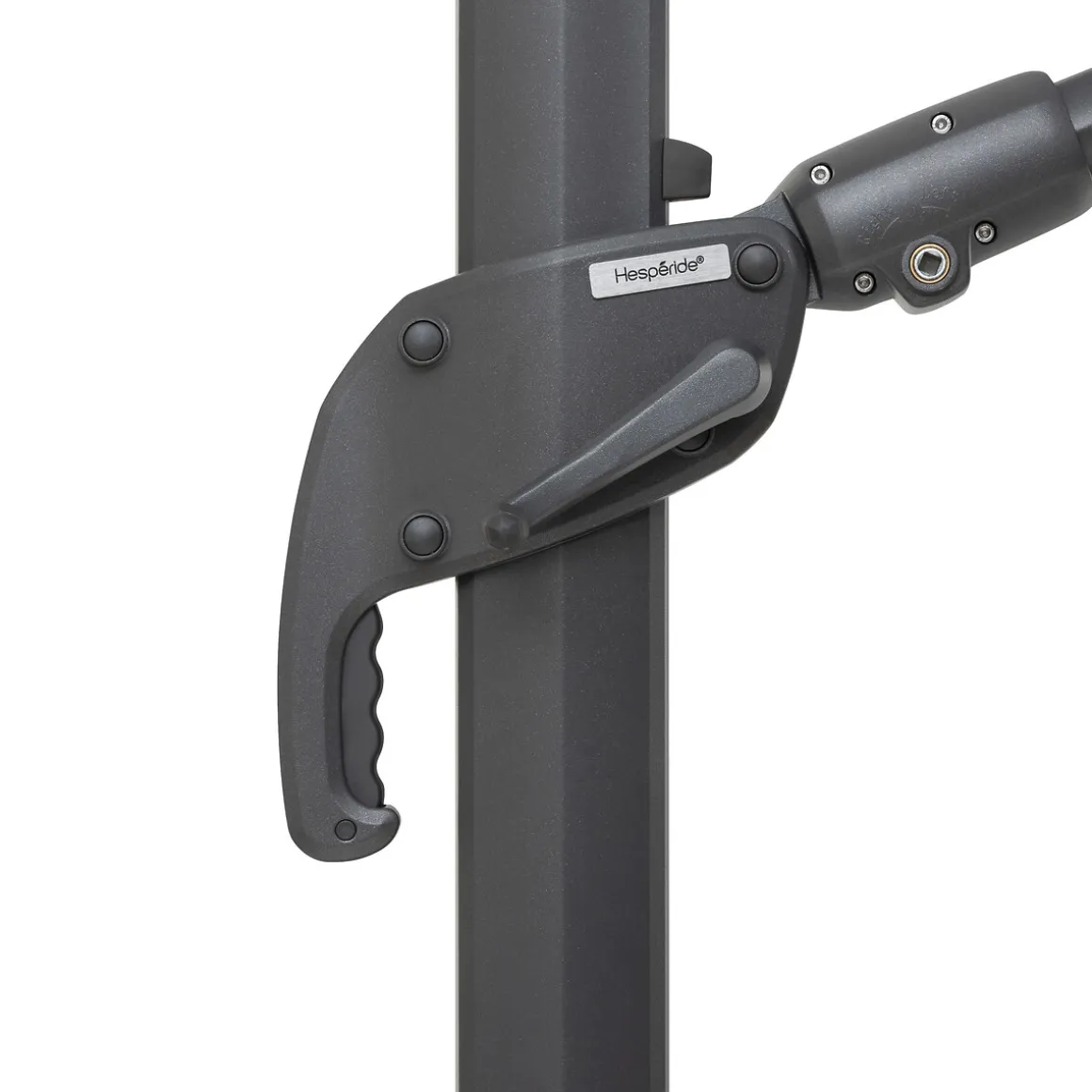 Parasol MELHIA color antracita 4x3m