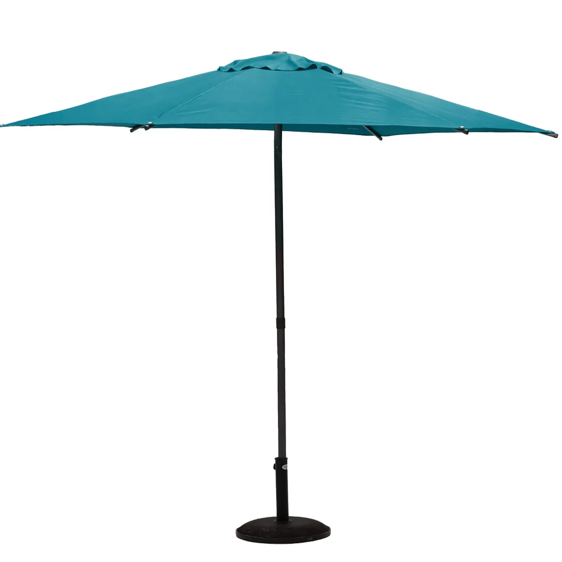 Parasol SOYA azul canard 2,7m