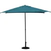 Parasol SOYA azul canard 2.5x2.5m