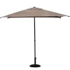 Parasol SOYA gris pardo 2.5x2.5m