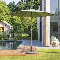 Parasol SOYA verde oliva 2,7m
