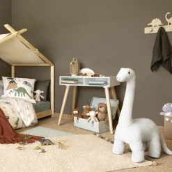 Peluche Dino Azul Claro 65x28x90Cm