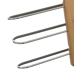 Percha De Metal/Madera P/5 Pantalones