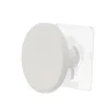 Perchero Baño Blanco De Madera 6.5cm