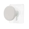 Perchero Baño Blanco De Madera 4.5cm