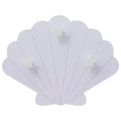 Perchero Concha De Mar Violeta Claro