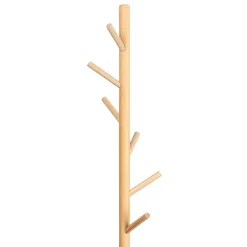 Perchero De Pie Blanco 6 Ganchos