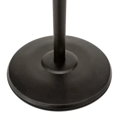 Perchero De Pie Negro Metálico Con 11 Ganchos