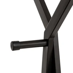 Perchero MELTY de metal negro