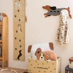 Perchero perro mdf con 5 ganchos